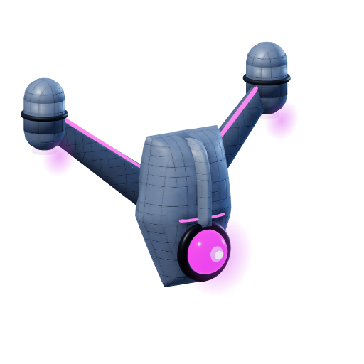 Gunship, close up